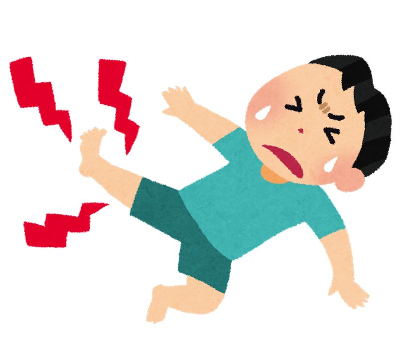 脚がつる